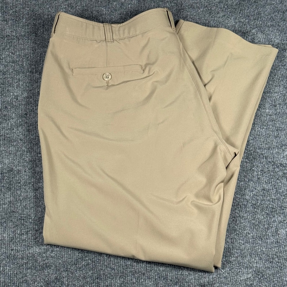 Ben Hogan Performance Khaki Golf Pants 40x30 Workwear Preppy Office Lightweight